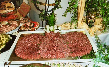 Schinkenplatte