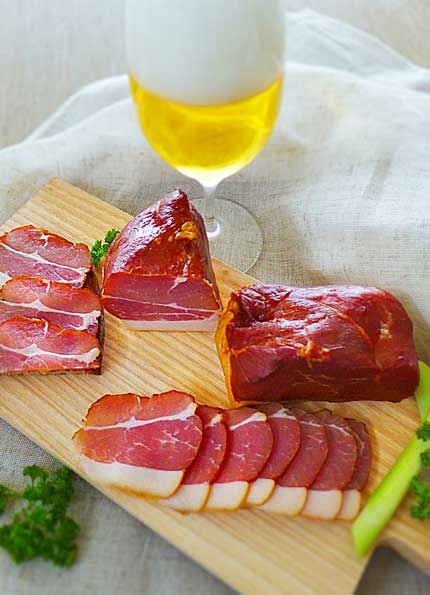 Metzger Mannheims: Schinkenspeck